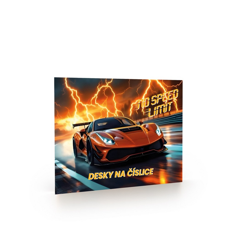 Desky na číslice auto 2 KARTONPP