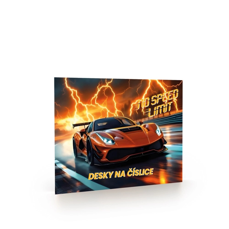 Desky na číslice auto 2 KARTONPP