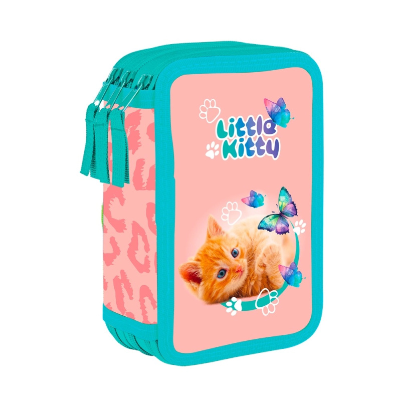 Penál 3 p. prázdný Kočka KARTONPP