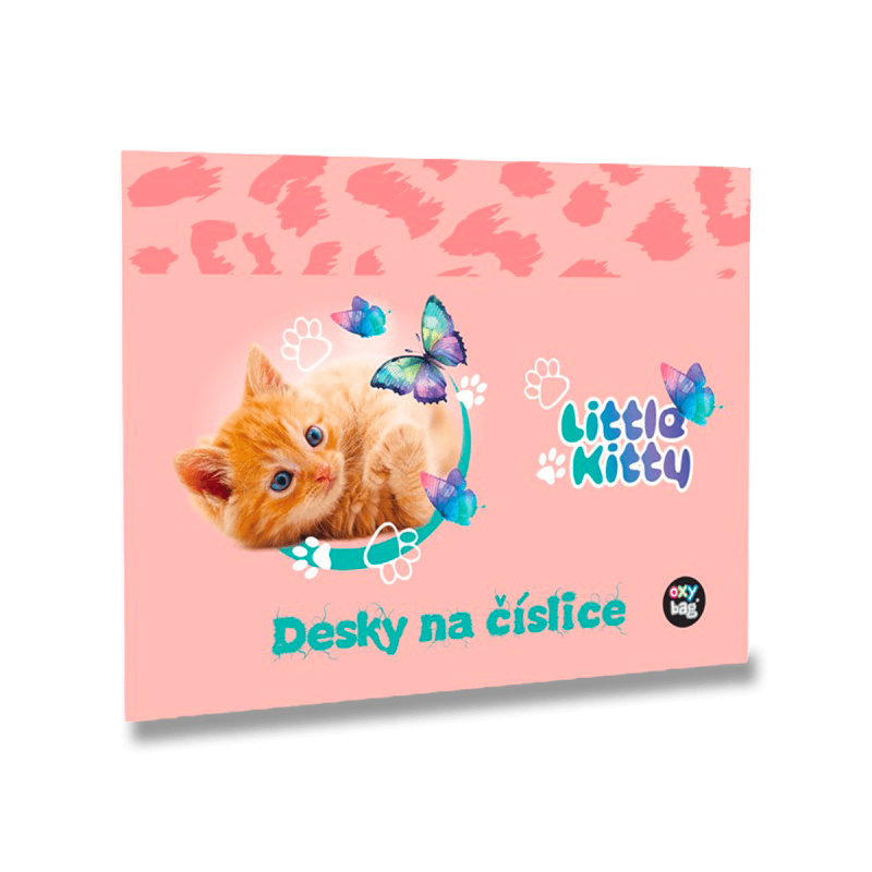Desky na číslice Kočka KARTONPP