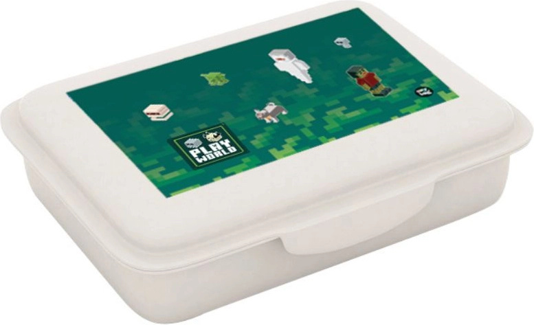 Box na svačinu s přihrádkou Playworld KARTONPP