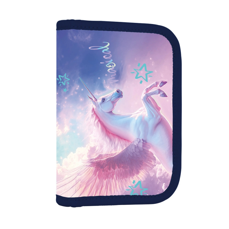 Penál 1 p. 2 chlopně, prázdný Pegas KARTONPP