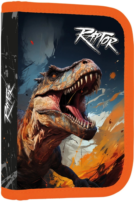 Penál 1 p. 2 chlopně, prázdný Dino KARTONPP