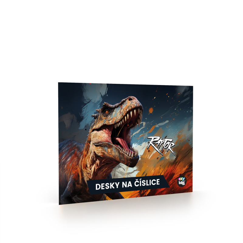 Desky na číslice Dino KARTONPP
