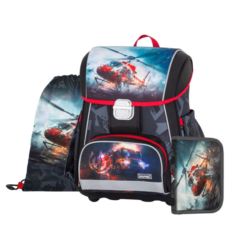 Školní set 3ks PREMIUM Hasiči KARTONPP