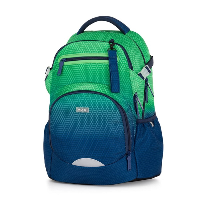 Školní batoh OXY Ombre Green KARTONPP