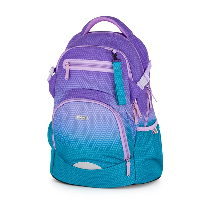 Školní batoh OXY Ombre Blue - Pink KARTONPP
