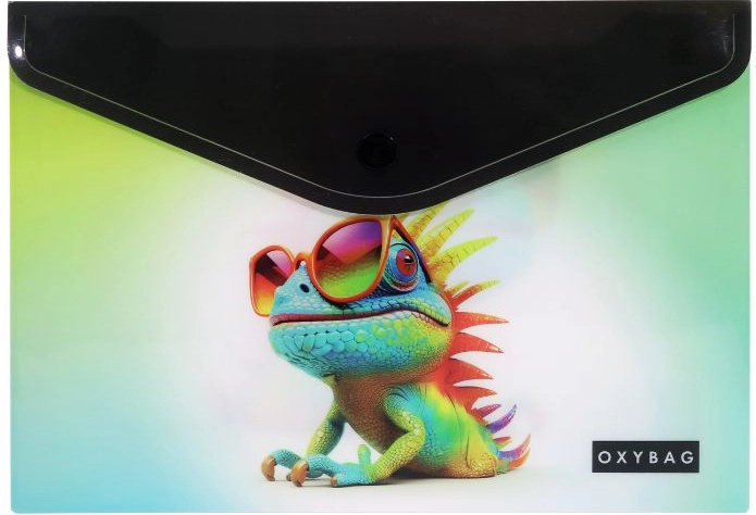 Psaníčko s drukem A5 s tiskem crazy animals chameleon KARTONPP