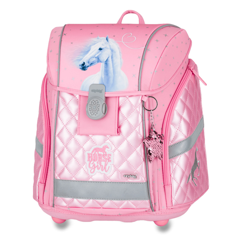 oxybag Premium Light - aktovka - Kůň romantic