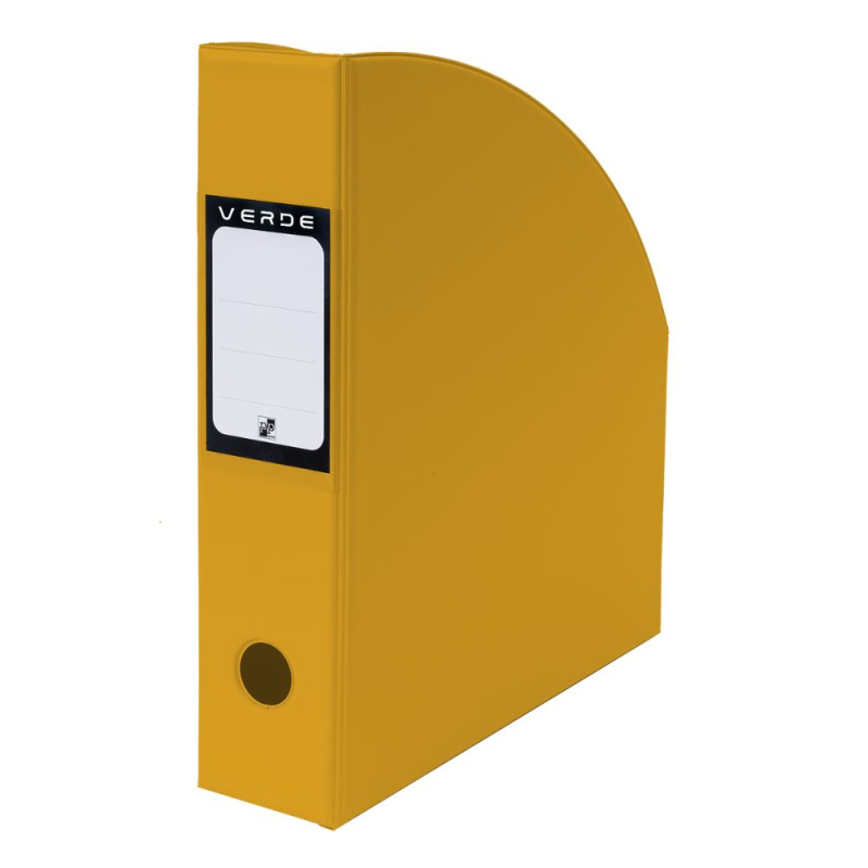 Magazín box VERDE hořčice KARTONPP