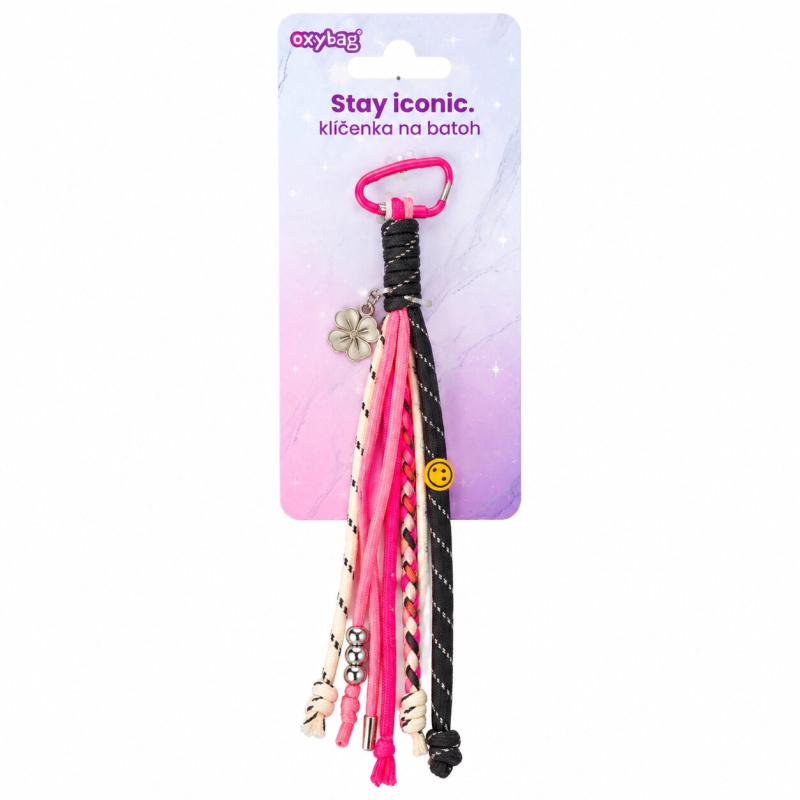 Fashion klíčenka růžová KARTONPP