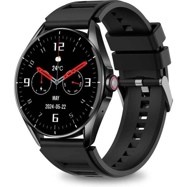 Aligator Watch AMOLED, černé AW09BK Černá