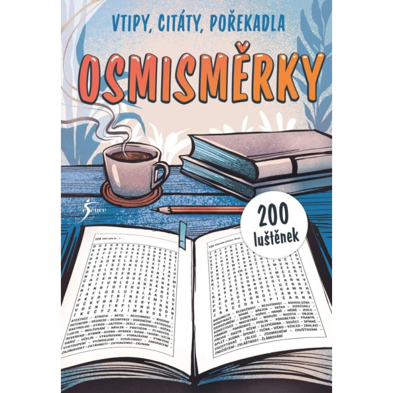 Osmisměrky – 200 luštěnek: vtipy, citáty, pořekadla Euromedia Group, a.s.