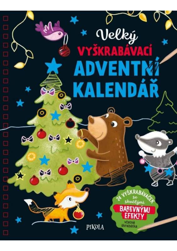 Velký vyškrabávací adventní kalendář Euromedia Group, a.s.