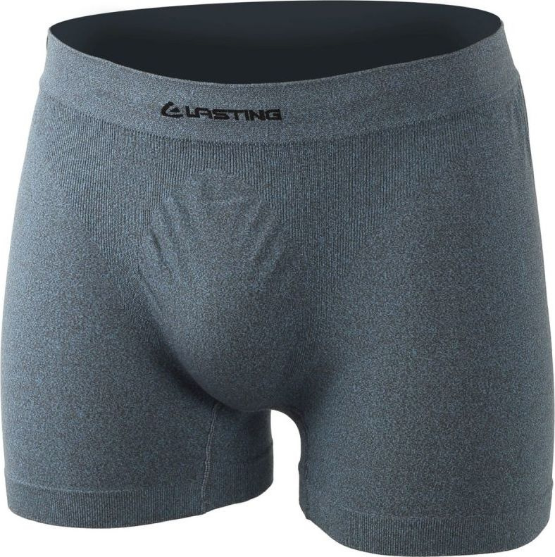 Pánské funkční boxerky LASTING Mob modrý melír Velikost: S/M