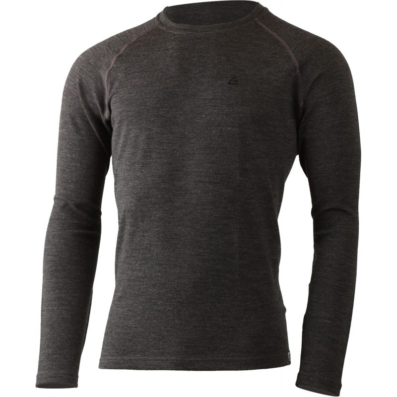 Pánská merino mikina LASTING Wity šedá Velikost: M
