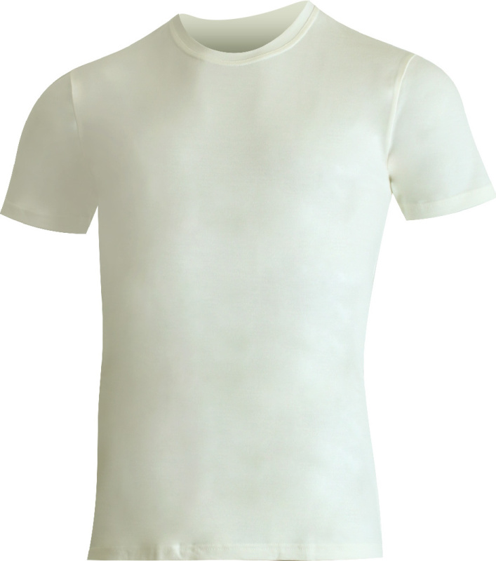 Pánské merino triko LASTING Chuan bílá Velikost: L