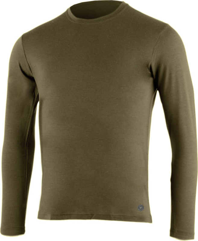 Pánské merino triko LASTING Alan zelené Velikost: S