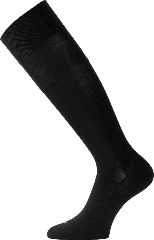Lyžařské merino podkolenky LASTING Fwk černé Velikost: (46-49) XL