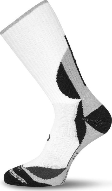 Lasting Unisex funkční ponožky LITEX Ill bílé Velikost: (34-37) S