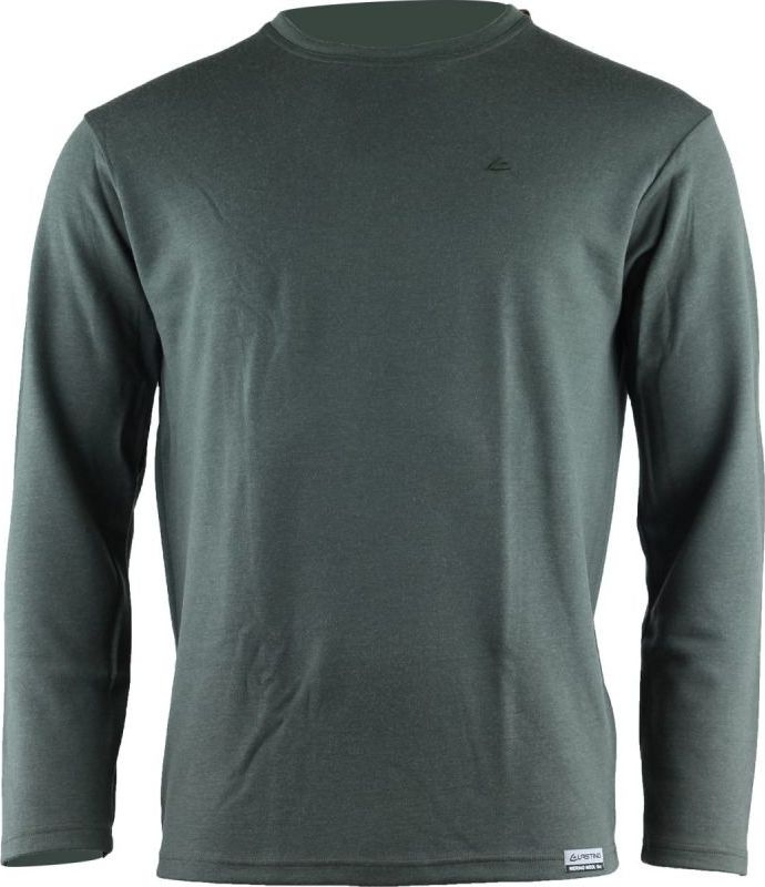 Pánská merino mikina LASTING Wolk zelená Velikost: XL