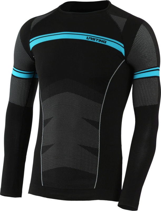 Pánské funkční triko LASTING Mut52 černé Velikost: L/XL