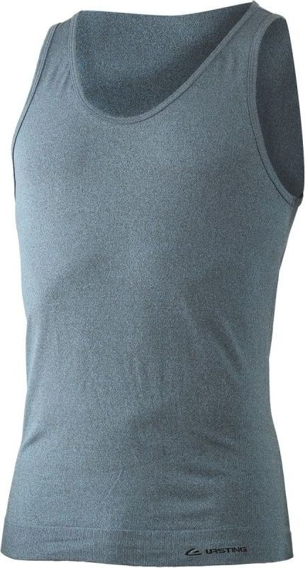 Pánské funkční tílko LASTING Mok modrý melír Velikost: L/XL