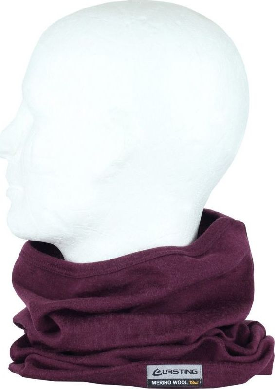 Merino nákrčník LASTING Bul vínová Velikost: UNI