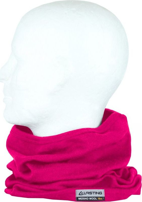 Merino nákrčník LASTING Bul růžový Velikost: UNI
