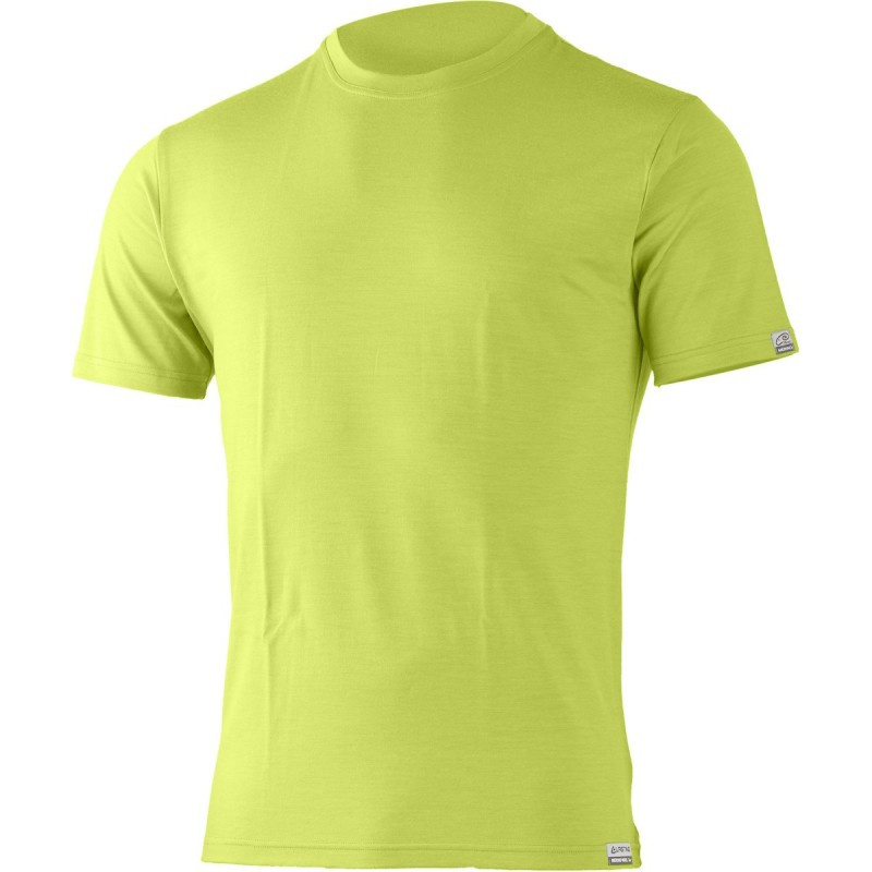 LASTING pánské merino triko CHUAN zelené Velikost: XXL