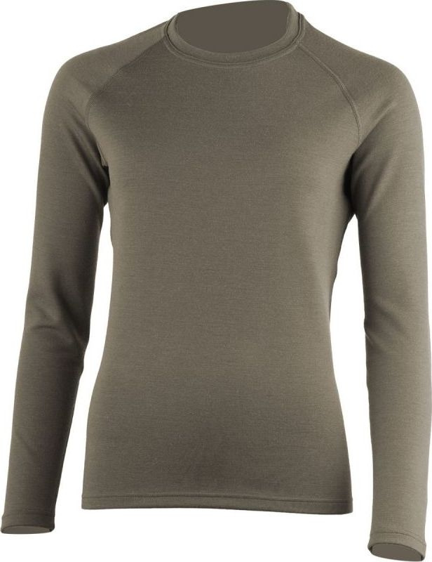 Dámská merino mikina LASTING Lena šedá Velikost: XL