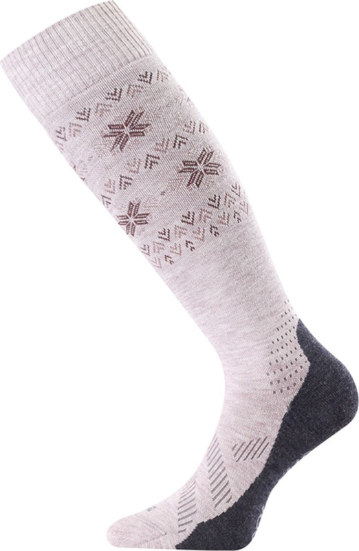 LASTING merino lyžařské podkolenky FWI, béžová Velikost: XL/46-49
