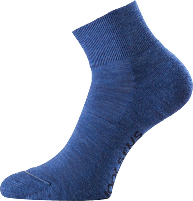 Unisex merino ponožky LASTING FWP modré Velikost: L
