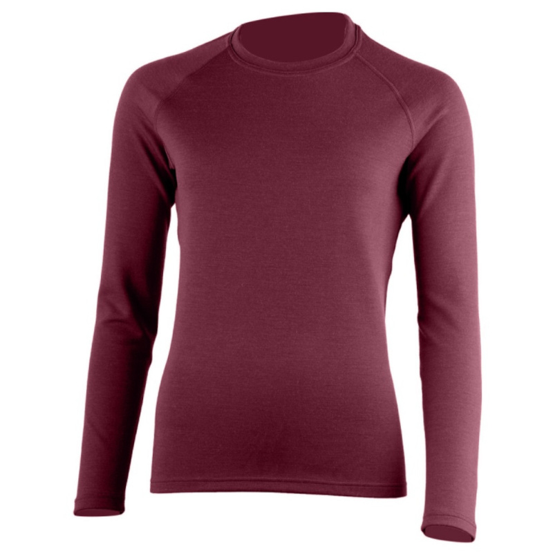 LASTING dámská merino mikina LENA vínová Velikost: M