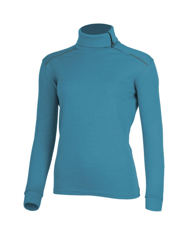 LASTING dámská merino mikina JEZY modrá Velikost: M