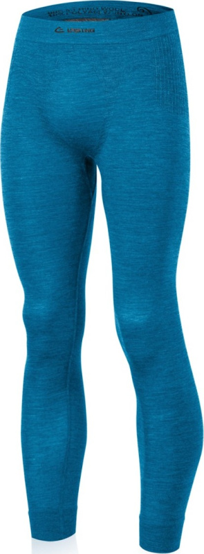 Pánské merino spodky LASTING Mateo modré Velikost: S/M