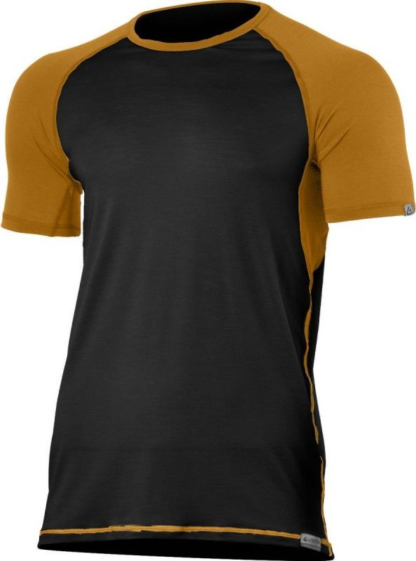 Pánské merino triko LASTING Oto šedé Velikost: XXL