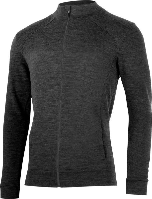 Pánská merino mikina LASTING Sarmin šedá Velikost: XXL