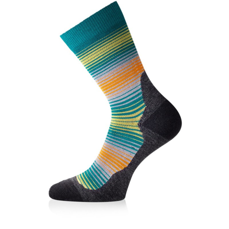 LASTING merino ponožky WLG zelené Velikost: S/34-37