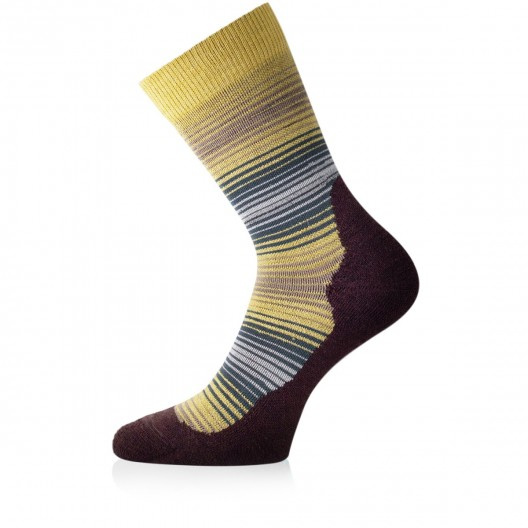LASTING merino ponožky WLG zelené Velikost: S/34-37