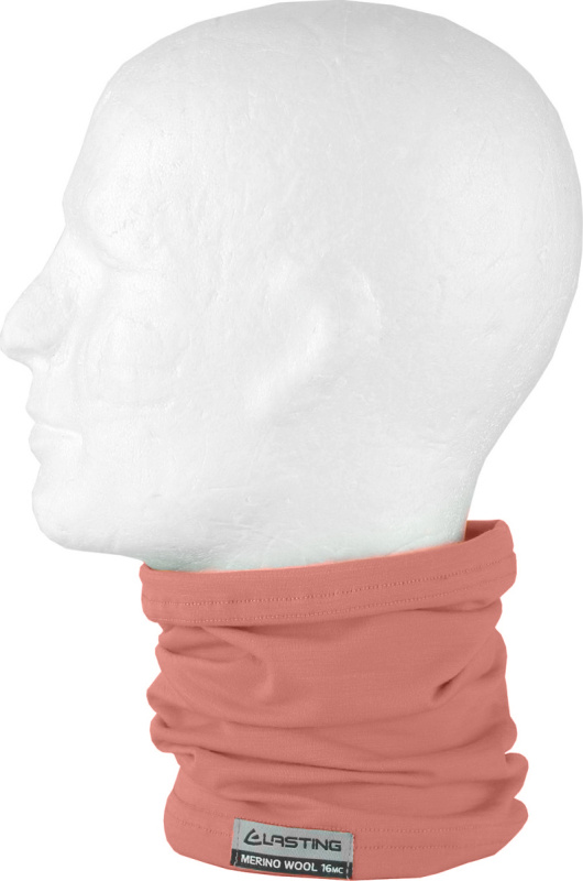 Dětský merino nákrčník LASTING Kul lososový Velikost: UNI