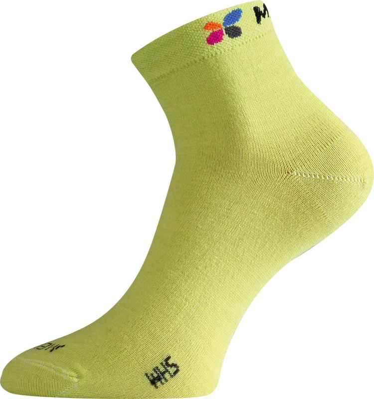 Merino ponožky LASTING Whs zelené Velikost: (42-45) L