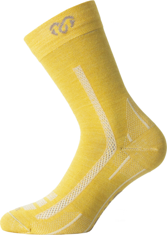 Merino ponožky LASTING Wls černé Velikost: L