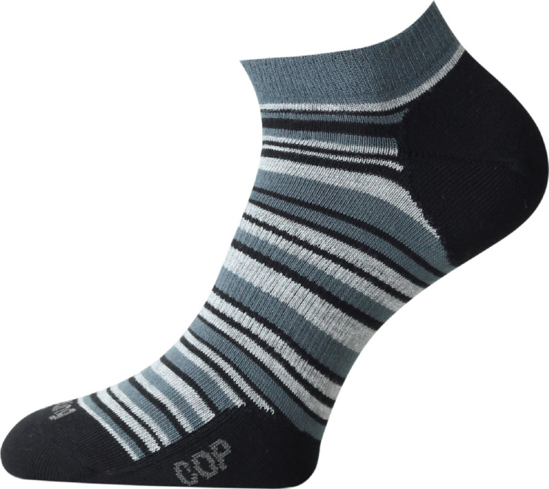 Unisex funkční ponožky LASTING Cop černé Velikost: M