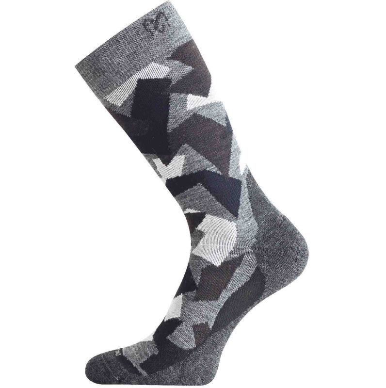 Unisex merino ponožky LASTING Wom černé Velikost: (38-41) M