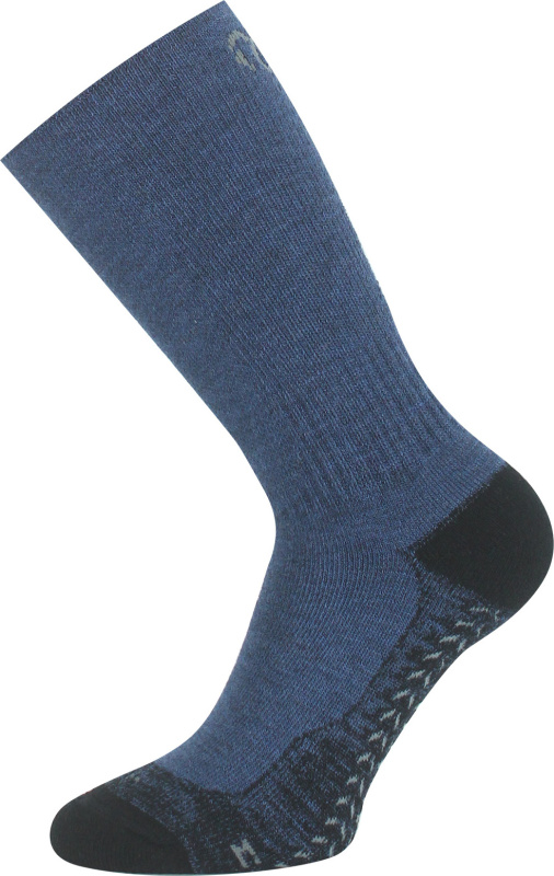 Unisex merino ponožky LASTING Wam modré Velikost: (38-41) M