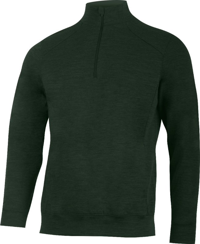 Pánská merino mikina LASTING Amir zelená Velikost: XL
