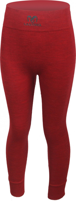 Dětské merino spodky LASTING Jonat červené Velikost: 122-134