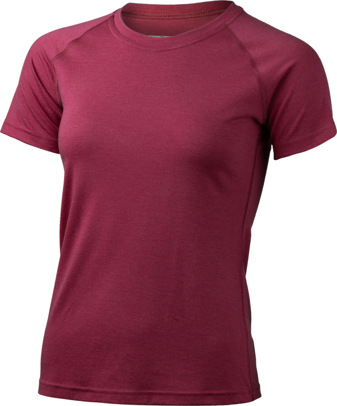 Dámské merino triko LASTING Alea růžové Velikost: 2XL