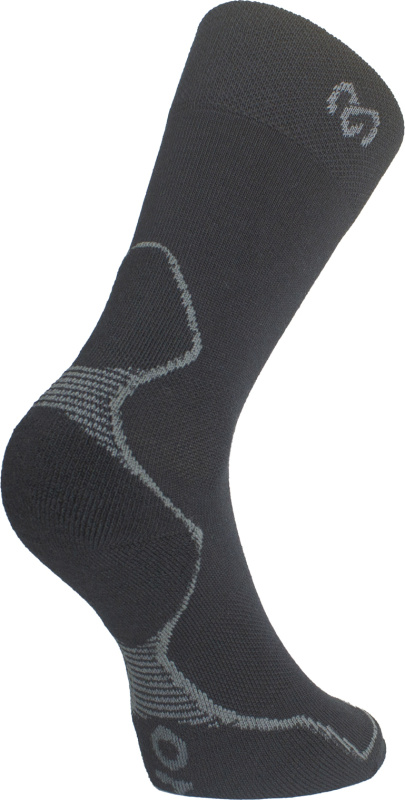 Unisex merino ponožky LASTING Wai černé Velikost: (34-37) S